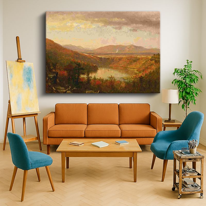 Ressam Kanvas Tablo 1096